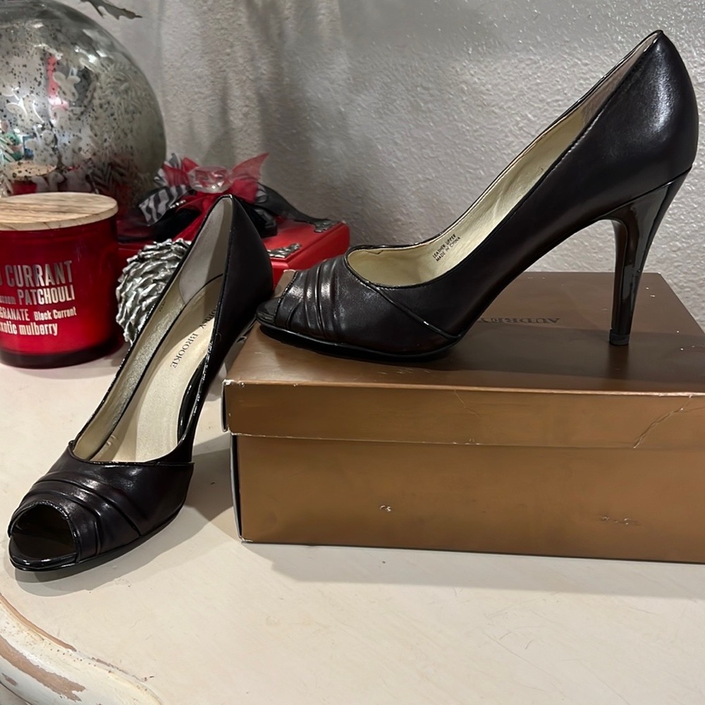 Audrey Brooke leather heels